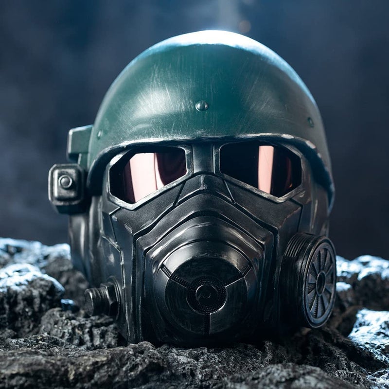 Xcoser Nexthops Veteran Ranger Riot Armor 4 Cosplay Helmet Mask in Resin Full Head with Red PVC Lenses on the Eyes Hallo - Image 2